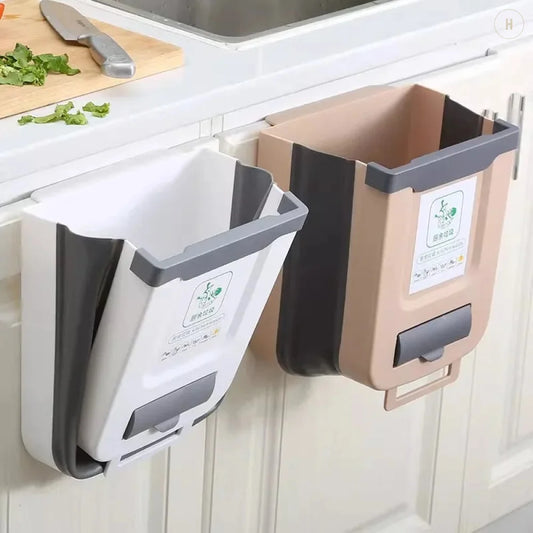 Collapsible Bowl Trash Can Kitchen