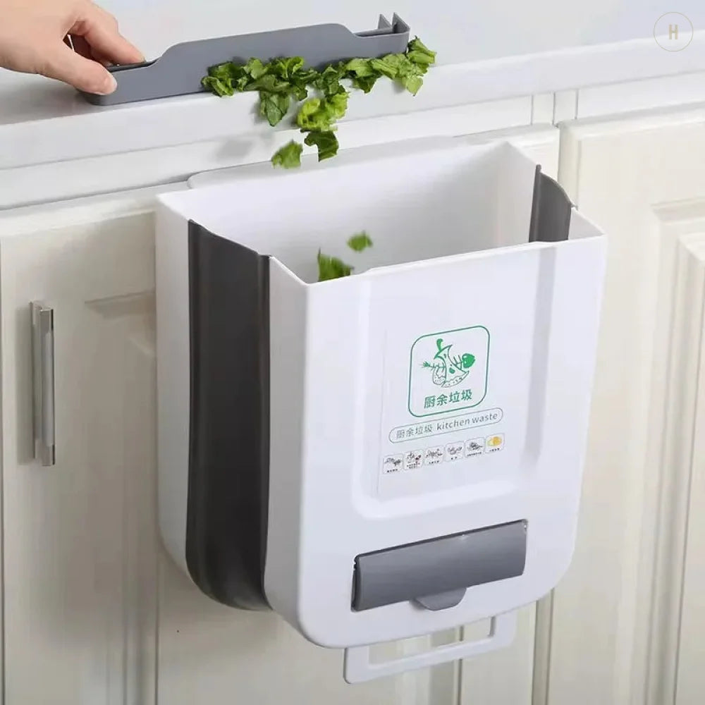 Collapsible Bowl Trash Can Kitchen