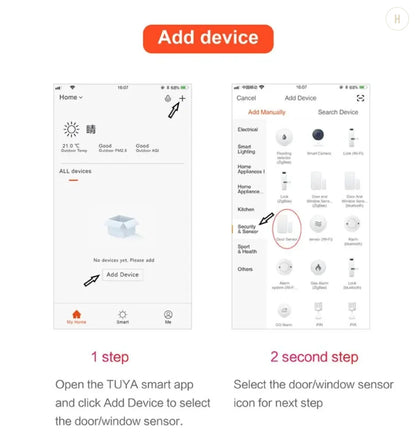 Door Sensor home security