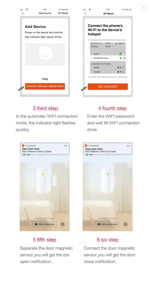 Door Sensor home security