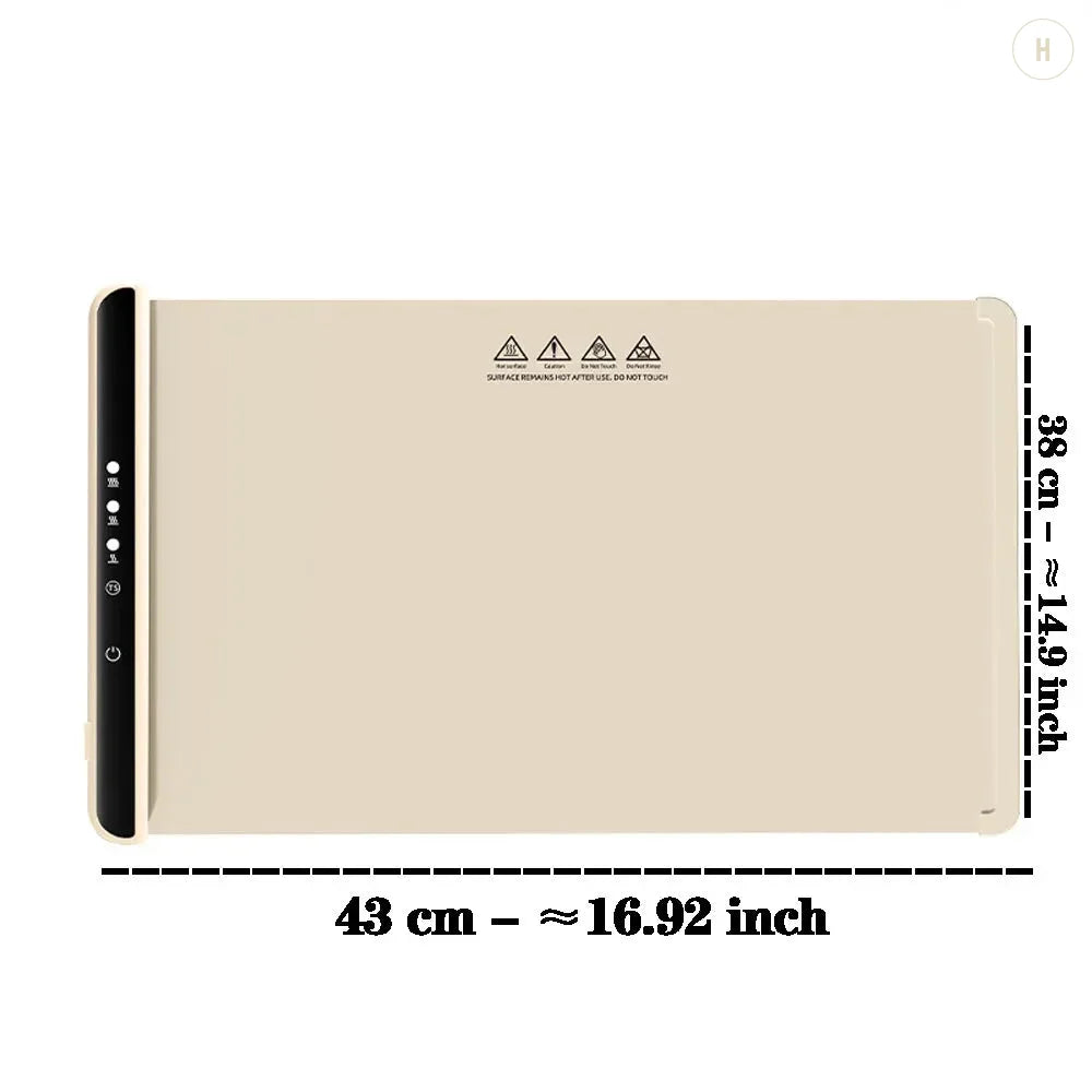 Food Warming Mat 43x38 / White Kitchen
