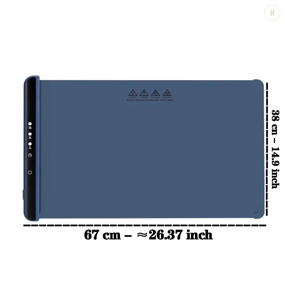 Food Warming Mat 67x38 / Blue Kitchen