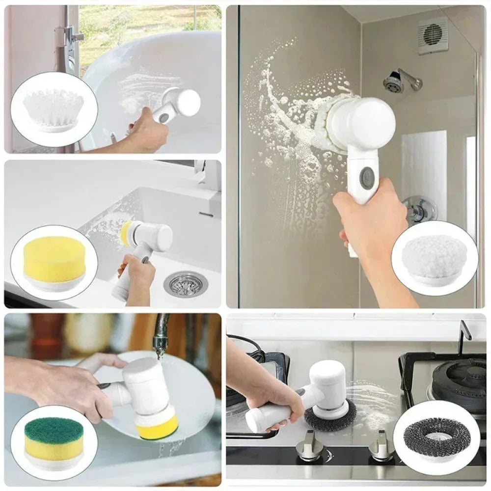 HarvestHomeNest™ Spin Scrubber Сleaning