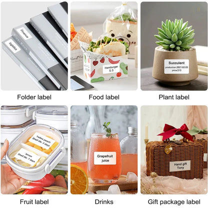 Mini Portable Adhesive Labeller Printer Home